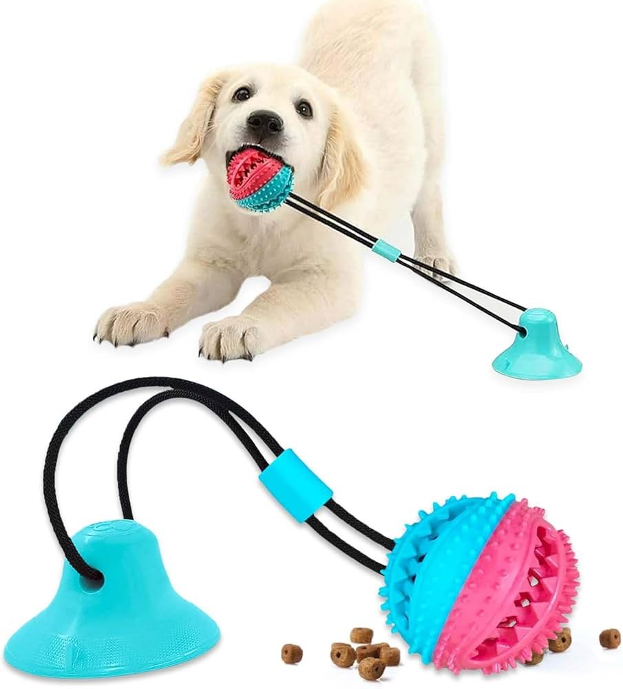 Dog Chew Toys Suction Cup Tug of War