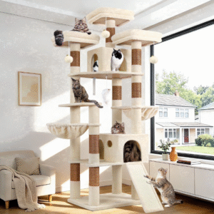 Multi-Level Large Cat Tree Tower for Indoor Cats